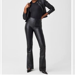 BRAND NEW- never worn. Flare leather Spanx! Size Medium and Tall!